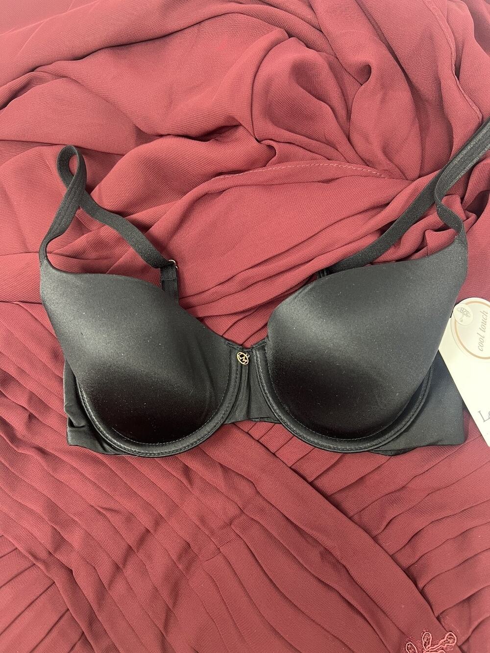 Le Mystere NWT US 32B Black Tisha Evolution 9355 Underwire T-Shirt Bra